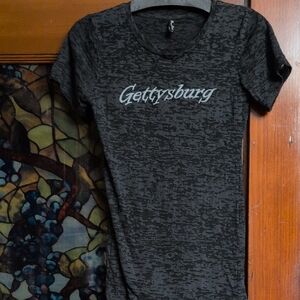 Gettysburg Black Short Sleeve Tee